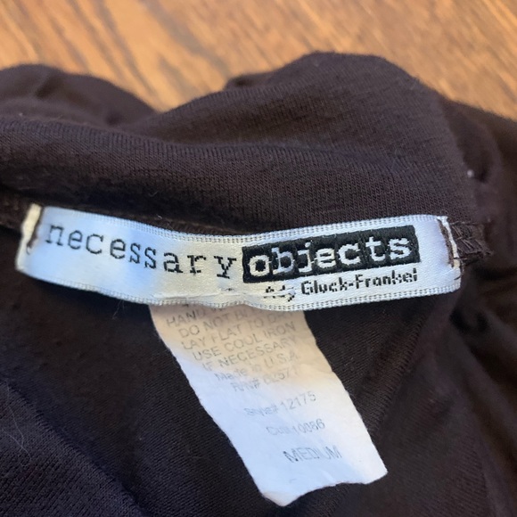 BROWN HIGH NECK T-SHIRT - Picture 6 of 9